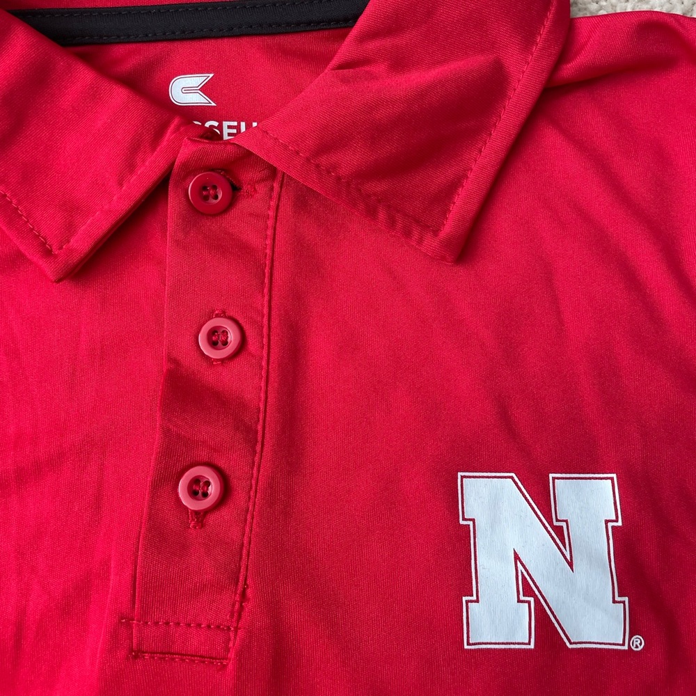 Men’s Nebraska Polo NWT - Picture 3 of 3